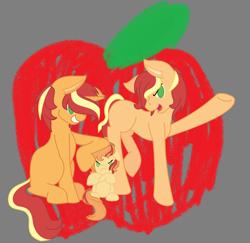 Size: 1460x1418 | Tagged: safe, artist:nightshade-warroir, oc, oc:apple cider, oc:petal, earth pony, unicorn, brother and sister, female, male, offspring, parent:applejack, parent:flim, parents:flimjack, siblings