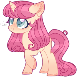 Size: 3060x3060 | Tagged: safe, artist:kurosawakuro, oc, pony, unicorn, female, magical lesbian spawn, mare, offspring, parent:fluttershy, parent:tempest shadow, parents:tempestshy, solo