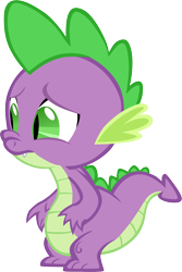 Size: 3964x5943 | Tagged: safe, artist:memnoch, spike, dragon, faceplant, simple background, solo, transparent background, vector