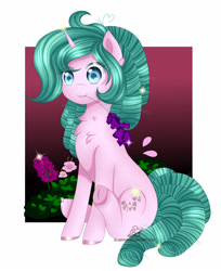 Size: 2093x2565 | Tagged: safe, artist:blumydia, oc, oc:orchid waterfall, pony, unicorn, female, mare, solo