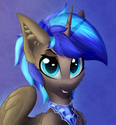 Size: 1300x1400 | Tagged: safe, artist:xeniusfms, oc, alicorn, pony, bust, commission, male, portrait, stallion, ych result