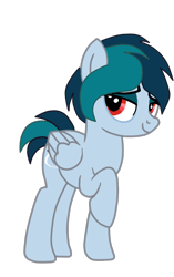 Size: 758x1208 | Tagged: safe, artist:gmaplay, oc, oc:delta vee, pegasus, pony, base used, female, mare, simple background, solo, transparent background