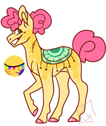 Size: 1009x1200 | Tagged: safe, artist:cactiflowers, li'l cheese, earth pony, pony, the last problem, female, mare, older, simple background, solo, white background