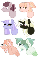 Size: 1100x1700 | Tagged: safe, alternate version, artist:crownofslime, apple bloom, scootaloo, sweetie belle, earth pony, pegasus, pony, unicorn, alternate universe, cutie mark crusaders, redesign, siblings, simple background, transparent background