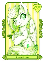 Size: 757x1055 | Tagged: safe, artist:pingwinowa, pegasus, pony, retro, solo