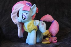 Size: 1920x1280 | Tagged: safe, artist:top plush, kerfuffle, pegasus, pony, rainbow roadtrip, amputee, cute, female, fufflebetes, photo, plushie, prosthetic limb, prosthetics, solo