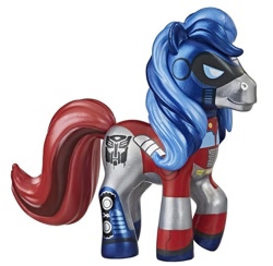 Size: 1242x1210 | Tagged: safe, pony, clash of hasbro's titans, crossover, crossover collection, my little prime, optimus prime, toy, transformers