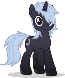 Size: 2000x2403 | Tagged: safe, artist:le-23, oc, oc:moonshard, pony, unicorn, female, mare, simple background, solo, transparent background