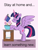 Size: 1500x1953 | Tagged: safe, artist:pink-pone, derpibooru import, twilight sparkle, twilight sparkle (alicorn), alicorn, pony, blow, book, bowl, coronavirus, covid-19, egg, eyes closed, glowing horn, horn, implied princess celestia, kitchen, levitation, magic, mix, quarantine, social distancing, solo, stay at home, telekinesis, towel