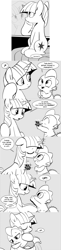 Size: 960x3960 | Tagged: safe, artist:mamatwilightsparkle, derpibooru import, spike, twilight sparkle, dragon, pony, unicorn, baby, baby spike, black opal, comic, cute, dialogue, diaper, gem, hug, implied shining armor, mama twilight, mama twilight sparkle, monochrome, reflection, speech bubble, train, tumblr, younger