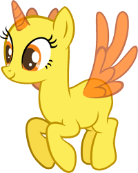 Size: 952x1191 | Tagged: safe, artist:pegasski, alicorn, equestria games (episode), bald, base, eyelashes, horn, simple background, smiling, solo, transparent background, wings