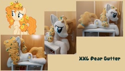 Size: 1280x720 | Tagged: safe, artist:varonya, pear butter, pony, irl, photo, plushie, solo