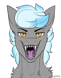 Size: 3000x3800 | Tagged: safe, artist:neoncel, oc, oc:chain lightning, dracony, dragon, hybrid, pony, male, maw, mawshot, open mouth, solo