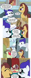 Size: 1280x3122 | Tagged: safe, artist:wadusher0, oc, oc:marigold, ghost, pony, undead, ask, ask pun, female, filly, younger