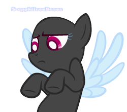 Size: 750x662 | Tagged: safe, artist:malachitebases, oc, oc only, pegasus, pony, bald, base, bust, female, mare, pegasus oc, simple background, solo, transparent background, wings