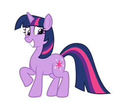 Size: 2525x2153 | Tagged: safe, artist:littmosa, twilight sparkle, unicorn, female, inkscape, looking down, raised hoof, simple background, smiling, solo, transparent background, vector