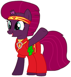 Size: 950x1032 | Tagged: safe, artist:徐詩珮, fizzlepop berrytwist, tempest shadow, pony, unicorn, series:sprglitemplight diary, series:sprglitemplight life jacket days, series:springshadowdrops diary, series:springshadowdrops life jacket days, alternate universe, base used, clothes, cute, karate, marshall (paw patrol), paw patrol, simple background, transparent background