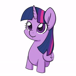 Size: 1600x1600 | Tagged: safe, artist:chedx, twilight sparkle, twilight sparkle (alicorn), alicorn, bust, colored, portrait, simple background, solo, white background