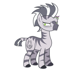 Size: 7000x7000 | Tagged: safe, artist:shadowdashthebat, oc, oc:gigil, zebra, absurd resolution, male, simple background, solo, transparent background