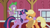 Size: 1280x720 | Tagged: safe, derpibooru import, screencap, applejack, spike, twilight sparkle, twilight sparkle (alicorn), alicorn, dragon, earth pony, pony, harvesting memories, spoiler:harvesting memories, spoiler:mlp friendship is forever, 9now, applejack's hat, cowboy hat, cute, daaaaaaaaaaaw, eyes closed, female, hat, hug, jackabetes, mare, smiling, smug, sweet apple acres, sweet apple acres barn, twiabetes