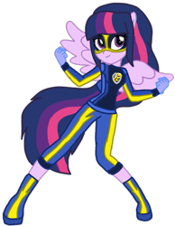 Size: 797x1029 | Tagged: safe, artist:徐詩珮, derpibooru import, twilight sparkle, twilight sparkle (alicorn), alicorn, series:sprglitemplight diary, series:sprglitemplight life jacket days, series:springshadowdrops diary, series:springshadowdrops life jacket days, equestria girls, alternate universe, base used, chase (paw patrol), clothes, cute, mighty pups, paw patrol, ponied up, simple background, transparent background