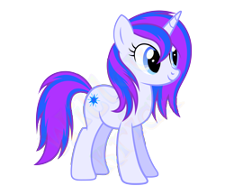 Size: 6042x5209 | Tagged: safe, artist:willow krick, oc, oc only, oc:starglow twinkle, unicorn, horn, simple background, slit eyes, solo, standing, transparent background, unicorn oc, vector, watermark