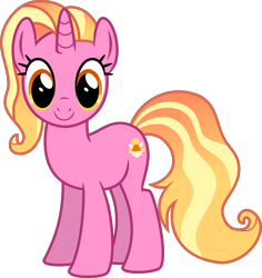 Size: 4000x4244 | Tagged: safe, artist:melisareb, luster dawn, pony, unicorn, the last problem, .svg available, absurd resolution, cute, female, gameloft, happy, inkscape, looking at you, lusterbetes, mare, simple background, solo, transparent background, vector