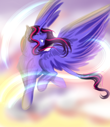 Size: 2600x3000 | Tagged: safe, artist:shamy-crist, oc, oc:shamy, alicorn, pony, female, mare, solo