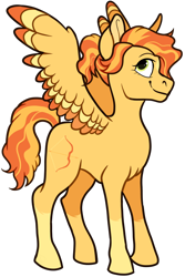 Size: 596x893 | Tagged: safe, artist:malphym, oc, oc:swift arrow, pegasus, pony, female, magical gay spawn, mare, offspring, parent:flash sentry, parent:sunburst, parents:flashburst, simple background, solo, transparent background