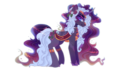 Size: 1280x712 | Tagged: safe, artist:sunnchild, oc, pony, unicorn, crystal horn, female, horn, mare, saddle, simple background, solo, tack, transparent background