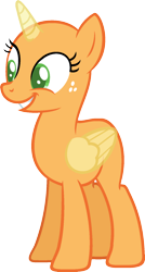 Size: 911x1696 | Tagged: safe, artist:pegasski, oc, oc only, alicorn, brotherhooves social, alicorn oc, bald, base, eyelashes, freckles, horn, simple background, smiling, solo, transparent background, wings