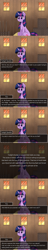 Size: 800x4200 | Tagged: safe, artist:vavacung, derpibooru import, twilight sparkle, pony, unicorn, series:an unexpected love life of little changeling, comic, female