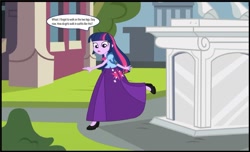 Size: 1280x779 | Tagged: safe, artist:starman1999, derpibooru import, twilight sparkle, twilight sparkle (alicorn), alicorn, equestria girls, clothes, long skirt, skirt, solo