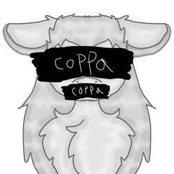 Size: 1000x1001 | Tagged: safe, artist:furhoof34, censored, chest fluff, coppa, floppy ears, simple background, solo, transparent background