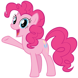 Size: 8814x8847 | Tagged: safe, artist:andoanimalia, derpibooru import, pinkie pie, earth pony, pony, magic duel, simple background, transparent background, vector