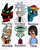 Size: 1080x1349 | Tagged: safe, artist:toonlettie, derpibooru import, rainbow dash, anthro, cat, human, pegasus, pony, ahsoka tano, anthro with ponies, bob's burgers, bust, clothes, crossover, evil rick, eyebrows, female, glasses, lab coat, looking down, male, mao mao, mao mao: heroes of pure heart, mare, rick and morty, rick sanchez, six fanarts, smiling, spongebob squarepants, squilliam fancyson, star wars, tina belcher