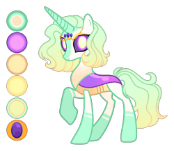 Size: 2498x2164 | Tagged: safe, artist:bounswetie, artist:sweet-psycho-uwu, oc, oc only, oc:celestial ivy, changepony, hybrid, base used, female, offspring, parent:princess celestia, parent:thorax, parents:thoralestia, simple background, solo, transparent background