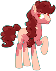 Size: 2232x2840 | Tagged: safe, artist:kurosawakuro, oc, oc only, earth pony, pony, base used, coat markings, magical gay spawn, male, offspring, outline, parent:big macintosh, parent:cheese sandwich, parents:mac n cheese, simple background, solo, stallion, transparent background