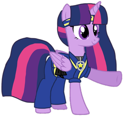 Size: 1104x1035 | Tagged: safe, artist:徐詩珮, twilight sparkle, twilight sparkle (alicorn), alicorn, pony, series:sprglitemplight diary, series:sprglitemplight life jacket days, series:springshadowdrops diary, series:springshadowdrops life jacket days, alternate universe, base used, chase (paw patrol), clothes, cute, karate, paw patrol, simple background, transparent background