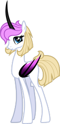 Size: 1280x2650 | Tagged: safe, artist:helenosprime, oc, oc:sarah prime, alicorn, bat pony, bat pony alicorn, pony, bat wings, female, horn, mare, simple background, solo, transparent background, wings