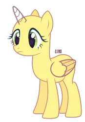 Size: 1532x2204 | Tagged: safe, artist:lazuli, oc, oc only, alicorn, pony, alicorn oc, base, eyelashes, frown, horn, simple background, solo, transparent background, wings