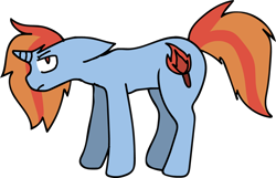 Size: 1150x741 | Tagged: safe, artist:diggity_duck, derpibooru import, oc, oc only, pony, unicorn, frown, horn, simple background, solo, transparent background, unicorn oc