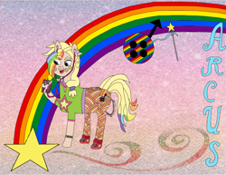 Size: 3300x2550 | Tagged: safe, oc, earth pony, pony, digital color, traditional art, webtoon