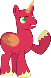 Size: 1177x1790 | Tagged: safe, artist:pegasski, derpibooru import, oc, alicorn, pony, the big mac question, alicorn oc, bald, base, horn, male, simple background, solo, stallion, transparent background, wings