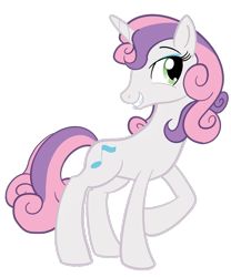 Size: 1000x1200 | Tagged: safe, artist:sixes&sevens, sweetie belle, pony, unicorn, alternate cutie mark, cutie mark, digital art, female, horn, mare, older, older sweetie belle, simple background, solo, transparent background