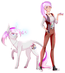 Size: 2283x2544 | Tagged: safe, artist:erroremma, oc, oc:zahri, human, pony, unicorn, converse, humanized, shoes, simple background, sneakers, transparent background