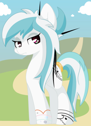 Size: 1496x2056 | Tagged: safe, artist:csox, oc, oc:tairen, earth pony, pony, female, mare, solo