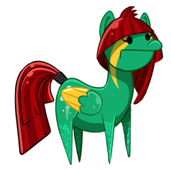 Size: 1340x1328 | Tagged: safe, artist:xbeautifuldreamerx, oc, oc:slipstream, pegasus, pony, chibi, female, mare, simple background, solo, transparent background