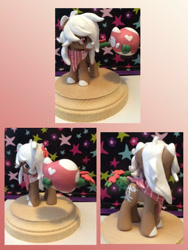 Size: 600x800 | Tagged: safe, derpibooru import, oc, oc:bloom, oc:blossom, oc:whysteria, monster pony, original species, piranha plant pony, plant pony, augmented tail, custom, fangs, female, irl, neckerchief, photo, plant, tongue out, toy