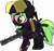 Size: 6000x5626 | Tagged: safe, alternate version, artist:n0kkun, derpibooru import, lemon zest, earth pony, pony, ak-12, armor, assault rifle, balaclava, bandolier, belt, boots, bullet, clothes, dirt, equestria girls ponified, eyeshadow, female, fingerless gloves, gloves, gun, handgun, headphones, helmet, knee pads, makeup, mare, mask, minigun, mud, pants, pistol, ponified, pouch, raised hoof, raised leg, rifle, shirt, shoes, simple background, solo, tattoo, transparent background, visor, weapon